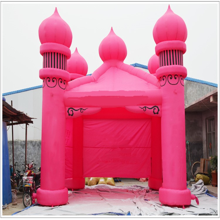 井陉矿粉色帐篷